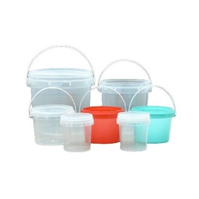 Duidelijke knoffelbak met emmers deksel en handvat 200 ml 300 ml 500 ml 750 ml 1L 2L 3L