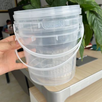 Silk Screen/Heat Transfer/IML Printing PP Bucket met deksel veelzijdig en praktisch