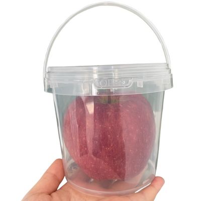 Silk Screen/Heat Transfer/IML Printing Plastic Bucket met deksel 500 ml Food Bucket 1,0-2,5 mm Dikte