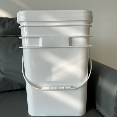 2L 4L 5L 8L 10L 15L 18L 20L vierkante emmer plastic container met zijdefilter
