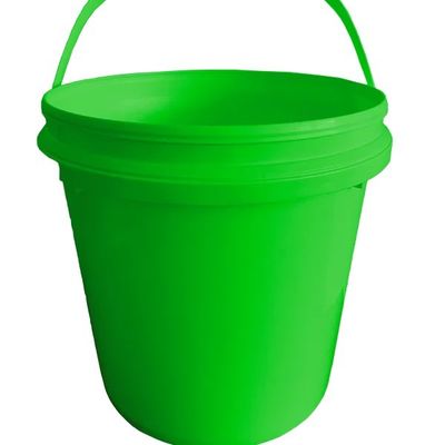 10 liter plastic emmer met deksel zware voedselemmer 1,0 tot 2,5 mm dikte BPAvrij
