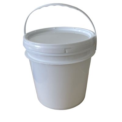 Recycle plastic emmer met deksel zijde scherm/warmteoverdracht/IML