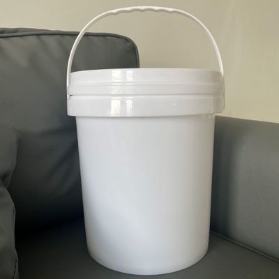 Aanpassen LOGO Plastic emmer voor voedsel container pasta boter saus en zwarte kleur