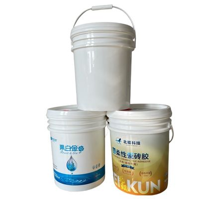 20L/25L compostemmer met metalen handvat en zijde-scherm/warmteoverdracht/IML