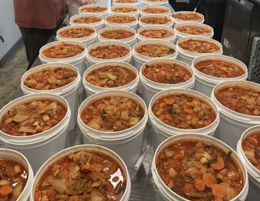 10 kg augurken emmer met deksel chemisch lekbestendig voedselopslagcontainer