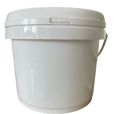 Polypropyleen 1L5L7L10L12L16L20L25L ronde plastic emmer met handvat en deksel