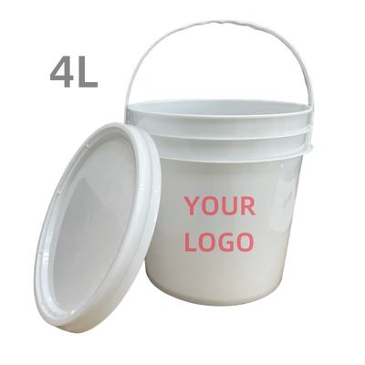 Polypropyleen 1L5L7L10L12L16L20L25L ronde plastic emmer met handvat en deksel