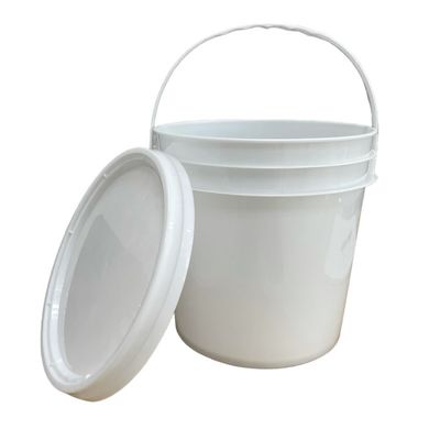 Polypropyleen Custom Logo Printed Plastic Buckets 4L 5L 6L 8L met aanpassing