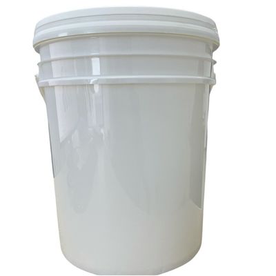 Recyclebare voedselverpakkingen 5 kg 20 kg plastic emmer met deksel en metalen handvat