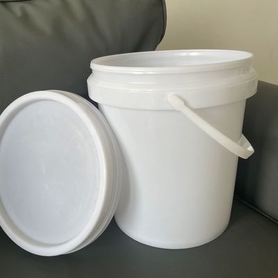 Afdrukmethode zijde-scherm/warmteoverdracht/IML-plasticemmer met transparant deksel