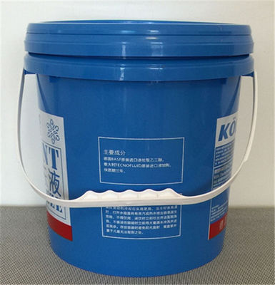 Leakproof polypropyleen 1L 3L 5L 10L 16L emmer met deksel Duurzaam plastic emmer emmer