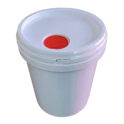 Blauwe HDPE-plasticemmer van 5 en 6,5 liter met GAP/ISO/FDA-certificaat