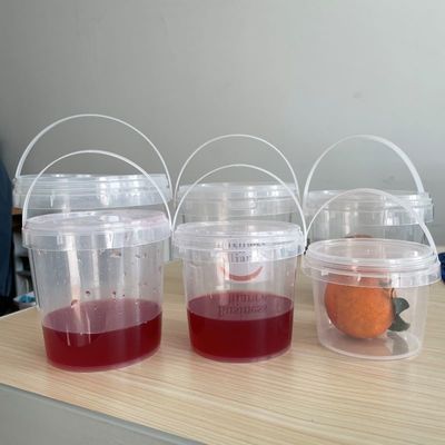 Aanpasbare blauwe plastic container met een dikte van 1,0 tot 2,5 mm en aanpassing