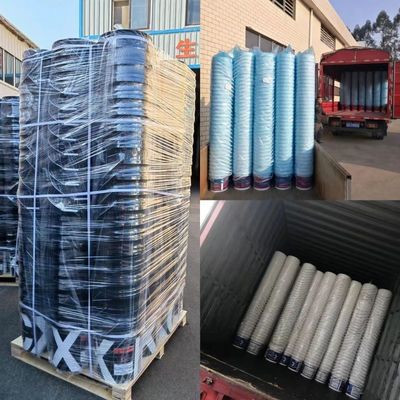16 liter Printing Silk Screen/Heat Transfer/IML Food Safe Plastic Bucket met deksel zwart