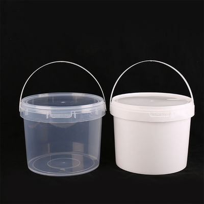 Ronde maatkleurige plastic container voedsel emmer met GAP/ISO/FDA certificaat