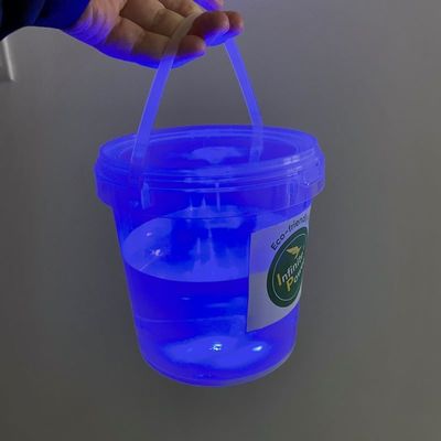 Ronde maatkleurige plastic container voedsel emmer met GAP/ISO/FDA certificaat