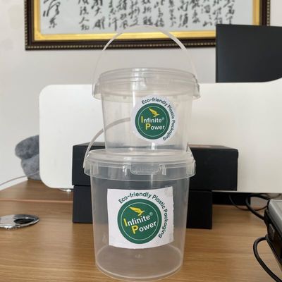 Duurzame PP-kloere emmer voor voedingsmiddelen ijs en kaascontainer Aanpassen JA