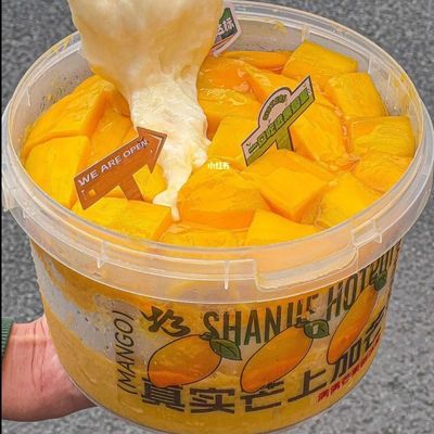 Aanpassen Plastic container Kleine plastic emmer met 500ml capaciteit en accessoires