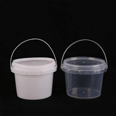Aanpassen Plastic container Kleine plastic emmer met 500ml capaciteit en accessoires