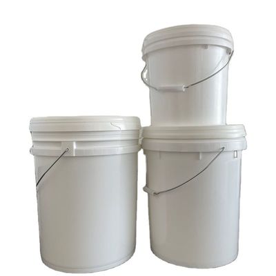 Goedkope 10L 15L 16L 18L 20L 25L plastic emmer met deksel en handvat