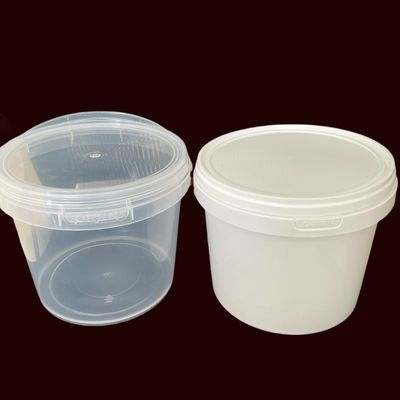 1 liter ronde emmer Aanpassen van uw voedselcontainer met een dikte van 1,0-2,5 mm