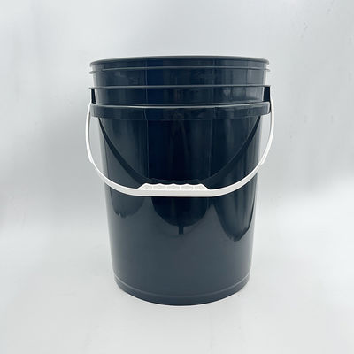 20L ronde plastic emmer met deksel en afdrukkende zijde-scherm/warmteoverdracht/IML