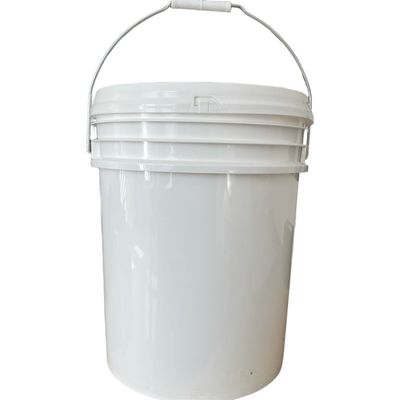 5L 10L 20L zware plastic emmer met metalen handvat