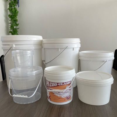 300 ml-15L ronde plastic emmer met deksel en handvat