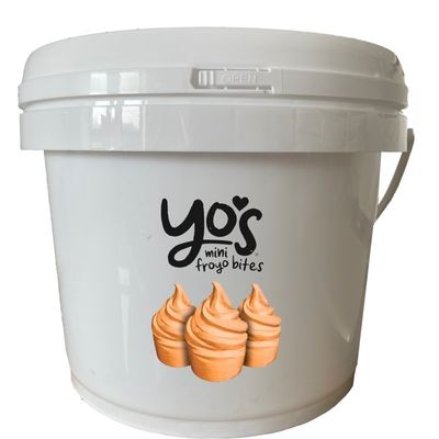 Doorzichtige HDPE plastic emmer 3L 5L 8L voedselcontainer met een dikte van 1,0-2,5 mm