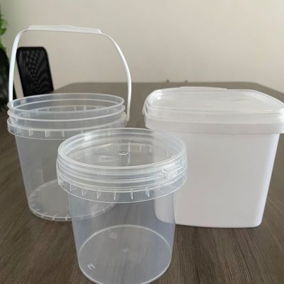 4L 5L 6L emmer met een dekseldikte van 1,0 tot 2,5 mm gegarandeerde voedselveiligheid en duurzaamheid