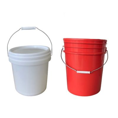 Aanpassen 1-25L Plastic Bucket met deksel en handle Duurzame anti-impact opslagoplossing