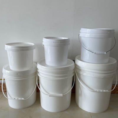 Aanpassen 1-25L Plastic Bucket met deksel en handle Duurzame anti-impact opslagoplossing