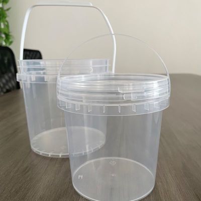 Industriële kwaliteit HDPE-plasticemmer 3.8L met deksel Duurzaam en praktisch