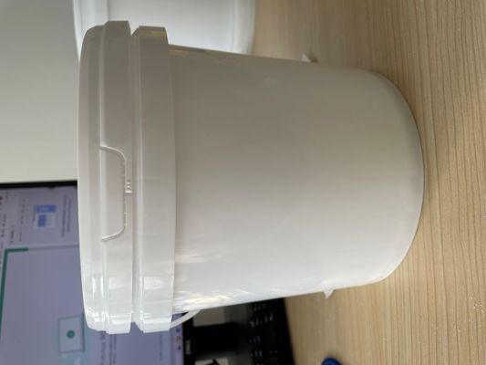 Chemische 1.5L/2L/3L/5L/10L/20L/25L/40L Plastic rechthoekige emmer met deksel en handvat