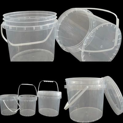 Voedselopslag Emmercontainers Plastic bad voor alle doeleinden met deksel en IML print