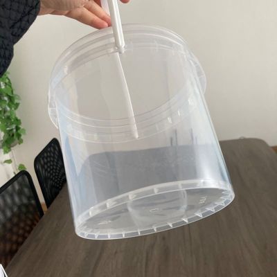 10,0-2,5 mm Dikte Gemakkelijk te openen gloeiende emmerbalkcontainer met handig handvat