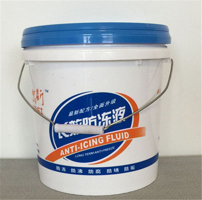 Ronde 10 liter IML Printed Plastic Bucket Duurzame en aanpasbare verpakkingsoplossing