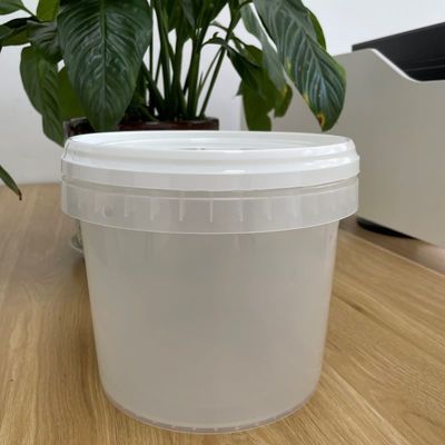Kustomiseer doorzichtige baden met plastic handvat en plastic emmer