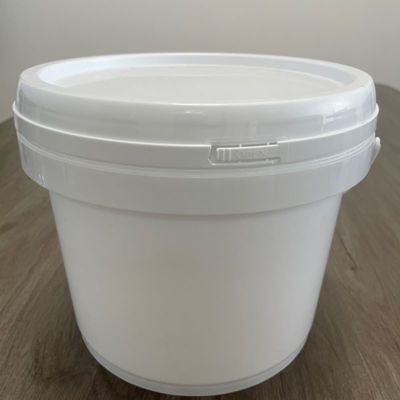 Warmteoverdruk 2 liter plastic emmer met deksel 1,0-2,5 mm dik