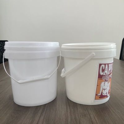 Snack 4L kleurrijke plastic emmer met IML-drukwerk en GAP/ISO/FDA-certificering