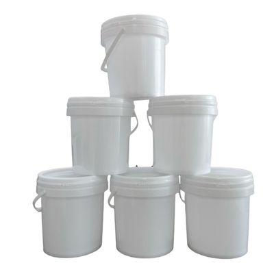 Silk Screen/Heat Transfer/IML Printing PP Container Plastic Round Bucket voor aanpassing