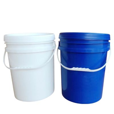 Zwart 20L Plastic Bucket Storage Bucket met schroefdeksel