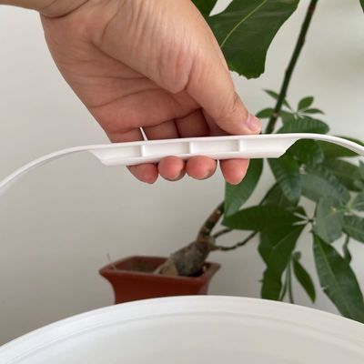 15L 16L 18L Plastic Bucket met luchtdicht deksel Witte emmer met een dikte van 1,0 tot 2,5 mm