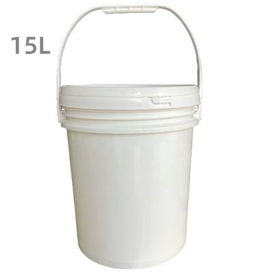 Silk Screen Printing Ronde Plastic Bucket met Metal Handle Bucket 3L 4L 5L 8L 10L 5 Gallon