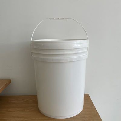 Silk Screen Printing Ronde Plastic Bucket met Metal Handle Bucket 3L 4L 5L 8L 10L 5 Gallon