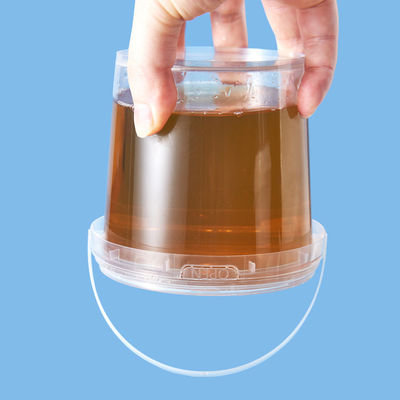 1L 2L 3L 4L 5L voedselklasse emmers met deksels PP materiaal manipulatiebestendige plastic containers