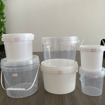 Yoghurt Candy Honey Container Ronde plastic emmer met deksel dikte 1,0 tot 2,5 mm