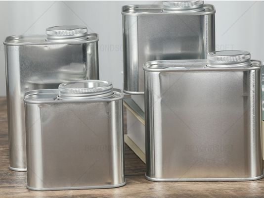 1L-5L ronde metalen blikjes Perfect voor verf en saus Handle of zonder Handle