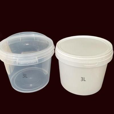 2L 3L 4L 5L Popcorn Bucket Plastic Bucket met zijde-scherm/warmteoverdracht/IML-printing