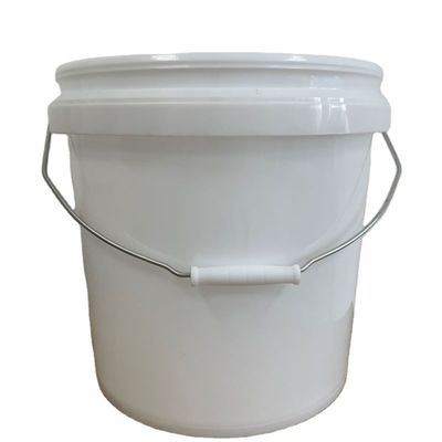5L voedselkwaliteit plastic emmer met gemakkelijk open deksel en ronde vorm in HDPE materiaal